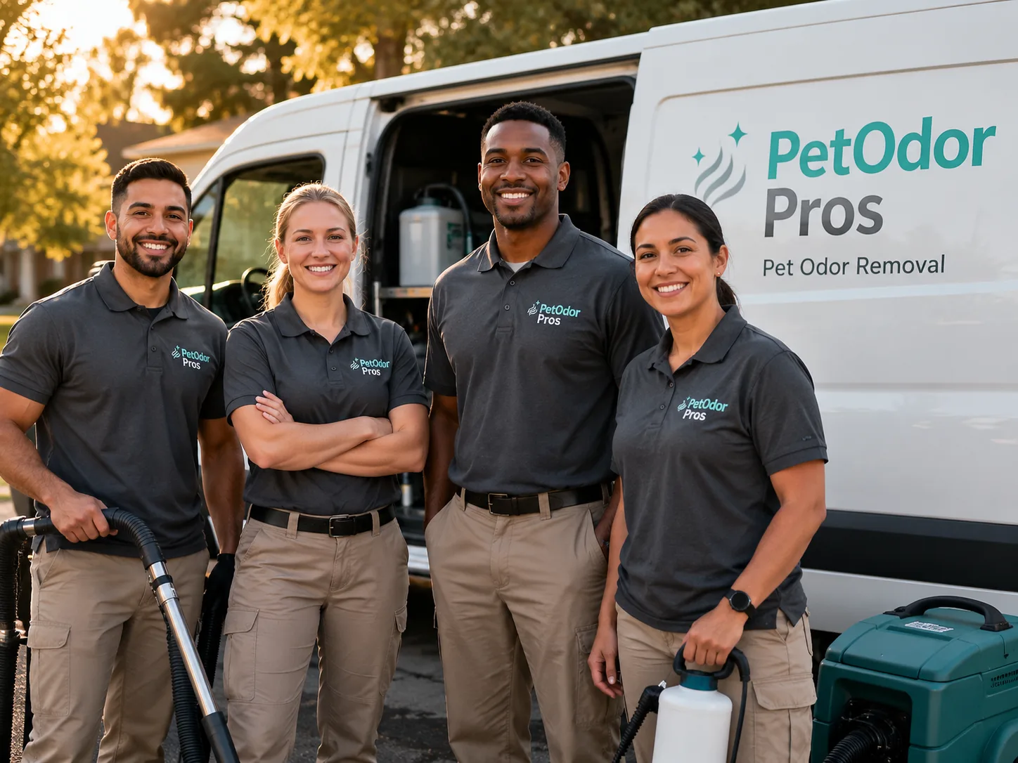 Pet Odor Removal team serving Garwood, TX